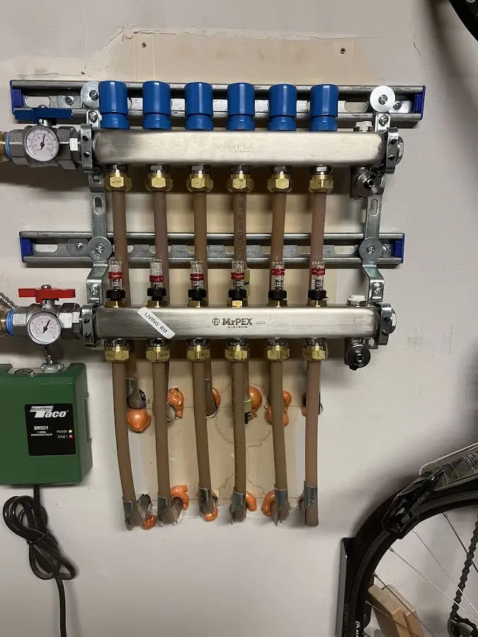 Plumber performing Gas Leak Detection at a residential property in Fort Leonard Wood